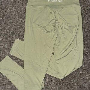 PoCheet Bum Women's Green Leggings